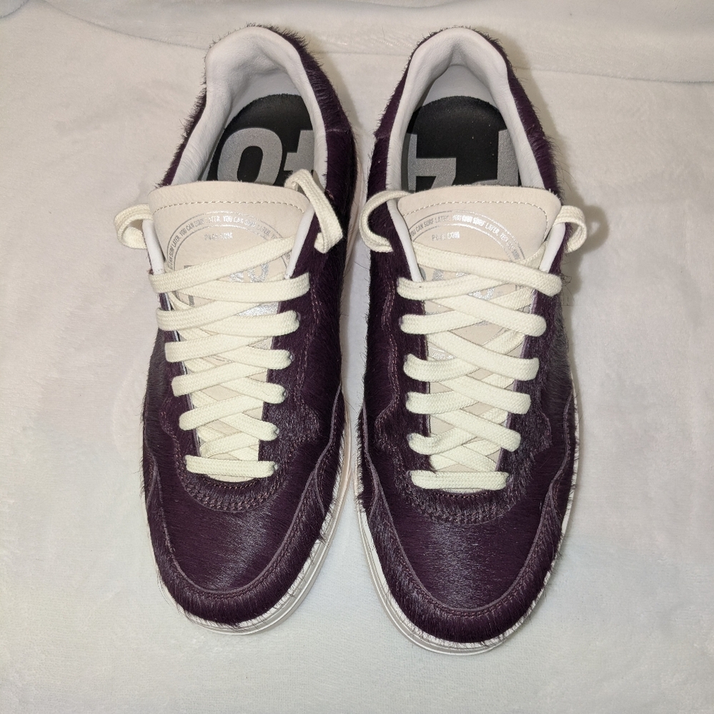 P448 Bali Currant Women's Purple And White Sneakers Size 38 (US 7.5)